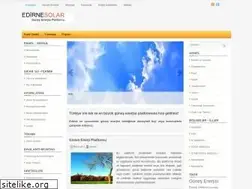 Sites similar to edirnesolar.com