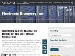 Sites similar to ediscoverylaw.com