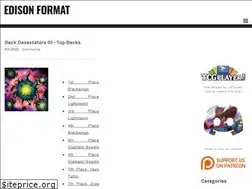 Sites similar to edisonformat.com