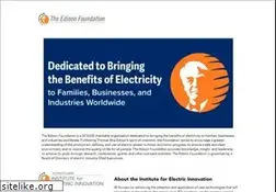 Sites similar to edisonfoundation.net