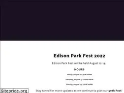 Sites similar to edisonparkfest.org
