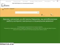 Sites similar to edisons.com.ua