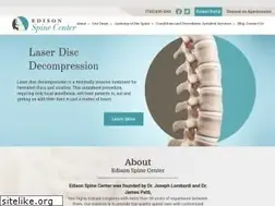 Sites similar to edisonspinecenter.com