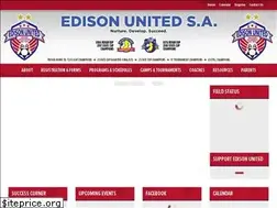 Sites similar to edisonunitedsoccer.com