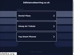 Sites similar to edistancelearning.co.uk