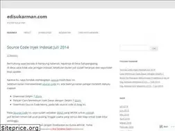 Sites similar to edisukarman.wordpress.com