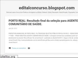 Sites similar to editalconcurso.blogspot.com