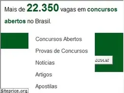 Sites similar to editalconcursosbrasil.com.br