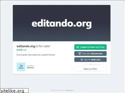 Sites similar to editando.org