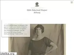 Sites similar to edith-haberland-wagner-stiftung.de