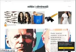 Sites similar to editiadedimineata.ro