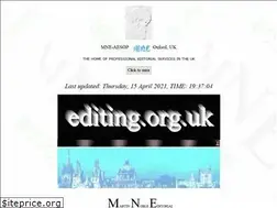 Sites similar to editing.org.uk