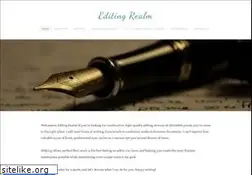 Sites similar to editingrealm.com