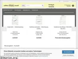 Sites similar to edition-choris-mundi.de