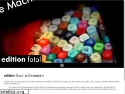 Sites similar to edition-fatal.de
