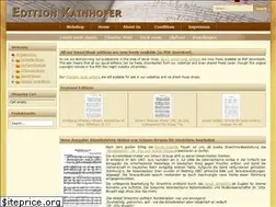 Sites similar to edition-kainhofer.com