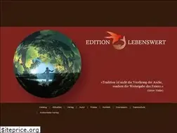 Sites similar to edition-lebenswert.de