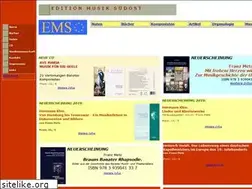 Sites similar to edition-musik-suedost.de