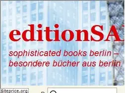 Sites similar to edition-saba.de