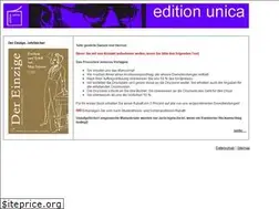 Sites similar to edition-unica.de