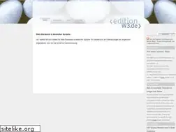 Sites similar to edition-w3.de