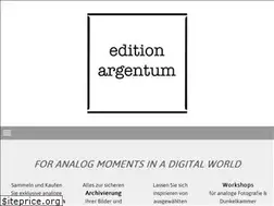 Sites similar to editionargentum.de