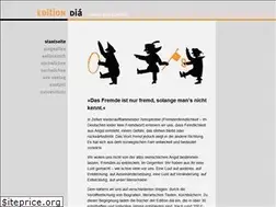 Sites similar to editiondia.de
