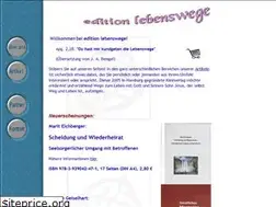 Sites similar to editionlebenswege.de