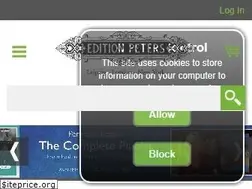 Sites similar to editionpeters.com