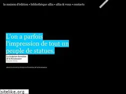 Sites similar to editions-allia.com