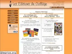Sites similar to editions-du-college.fr