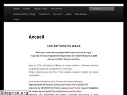 Sites similar to editions-exaequo.com