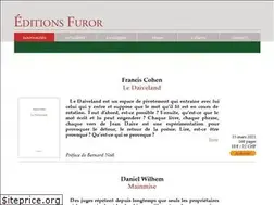 Sites similar to editions-furor.ch
