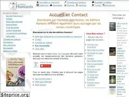 Sites similar to editions-humanis.com