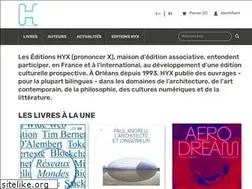 Sites similar to editions-hyx.com