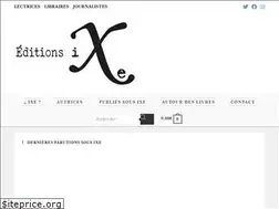 Sites similar to editions-ixe.fr