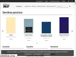 Sites similar to editions-mf.com