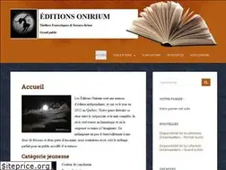 Sites similar to editions-onirium.com