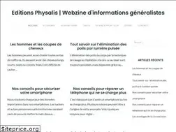 Sites similar to editions-physalis.com