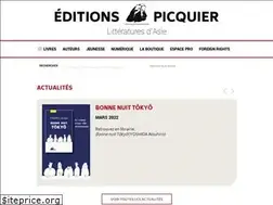 Sites similar to editions-picquier.fr