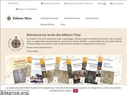 Sites similar to editions-thisa.fr