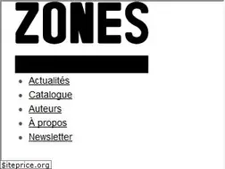 Sites similar to editions-zones.fr