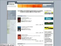 Sites similar to editions.ehess.fr