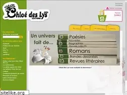 Sites similar to editionschloedeslys.be