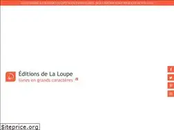 Sites similar to editionsdelaloupe.com