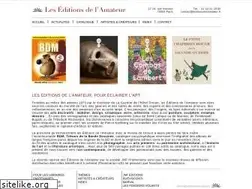 Sites similar to editionsdelamateur.fr