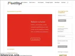 Sites similar to editionsdelantilope.fr