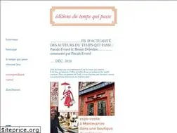 Sites similar to editionsdutempsquipasse.com