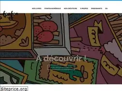 Sites similar to editionsfonfon.com