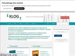 Sites similar to editionsklog.com